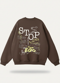 Stop Your Ego Crew Rückenprint